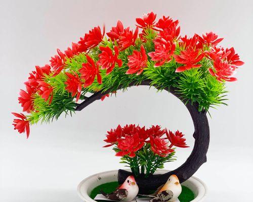 玄关花卉大摆件的含义是什么？