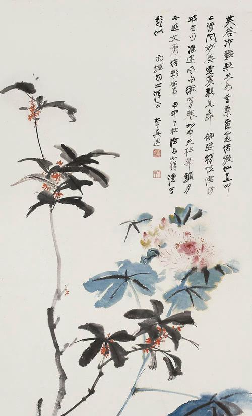 张大千花卉作品鉴赏：早期作品有哪些？
