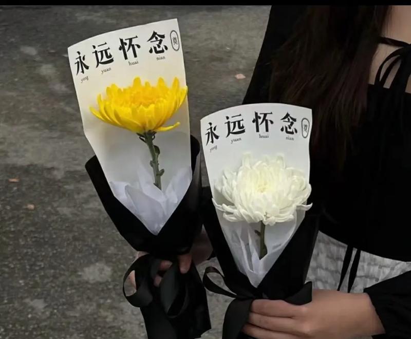 逝去的花语通常由哪种花来表达？