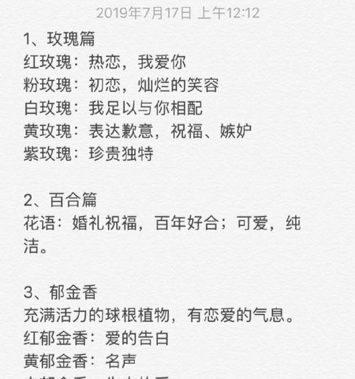 你猜下我是什么花的花语？如何通过花语猜出我心中的花？