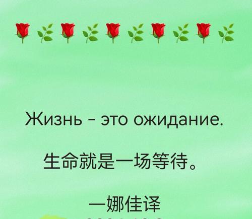 平安等待的花语：静候花开的深情