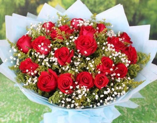 元旦送玫瑰花的花语是什么？