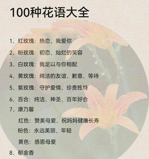 黄玫瑰与百合：爱情与纯洁的花语揭秘