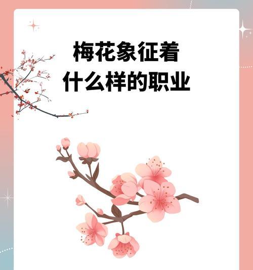 梅花的花语是什么？过年时梅花象征着什么？