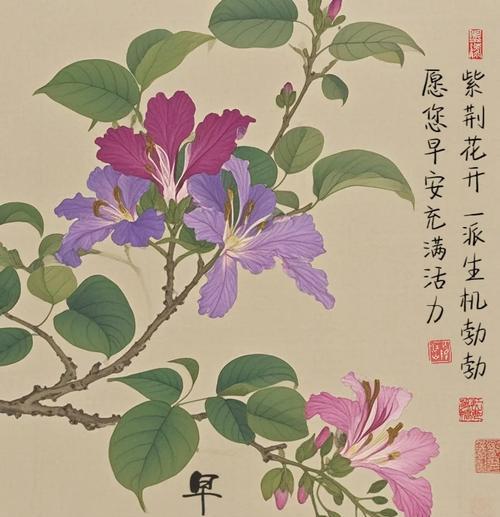 清华紫荆花语代表什么？