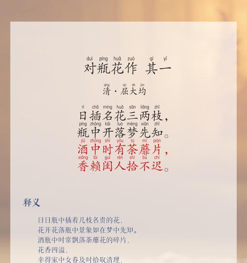 瓶子花的花语代表什么？