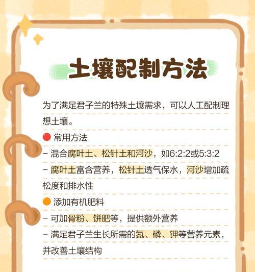 君子兰种植土的正确养护方法有哪些？
