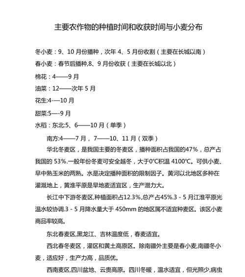 江南地区油菜的最佳播种时间是什么时候？