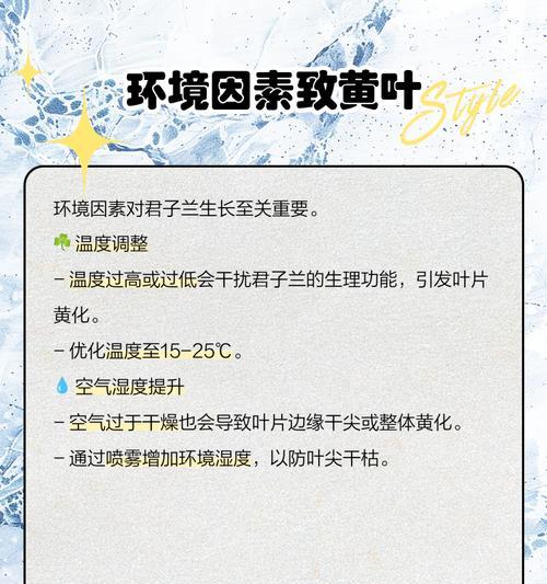 君子兰叶子边发黄是怎么回事？可能的原因有哪些？