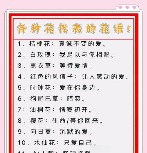 通过花来寻缘的方法是什么？寻缘花语的真正含义是什么？