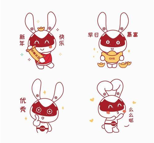 戴花兔子吉祥物代表什么？它的寓意是什么？