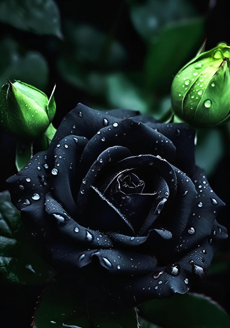 玫瑰花黑颜色代表的含义是什么？黑色玫瑰花语有哪些？