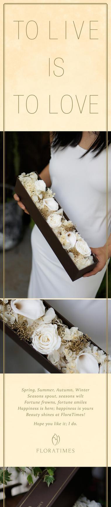 白色永生花代表什么？白色永生花的寓意是什么？