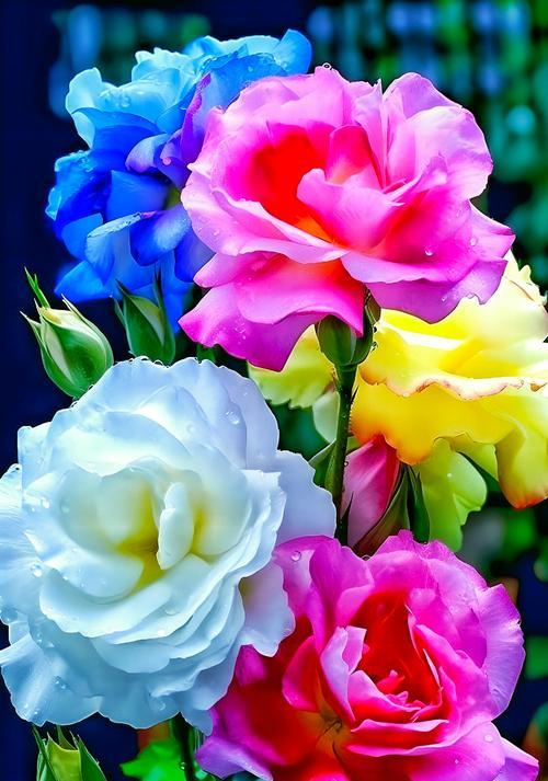 每个颜色的花都有什么含义？