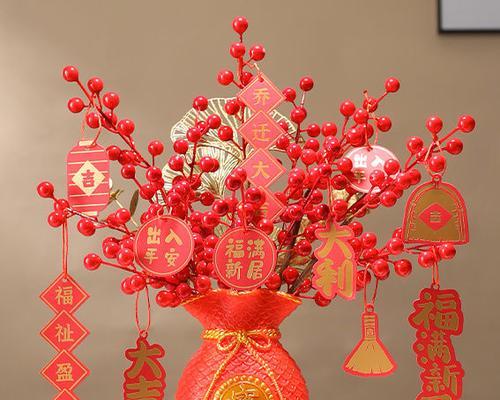 红色假花在客厅摆放有何寓意？它能带来什么效果？