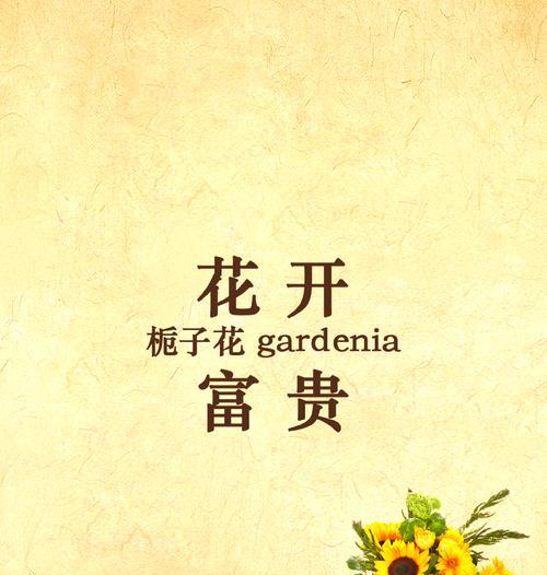 栀子花的寓意与象征（探寻栀子花的美与内涵）